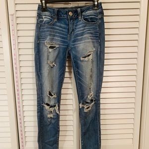 American Eagle jeans super stretch jeggings 2